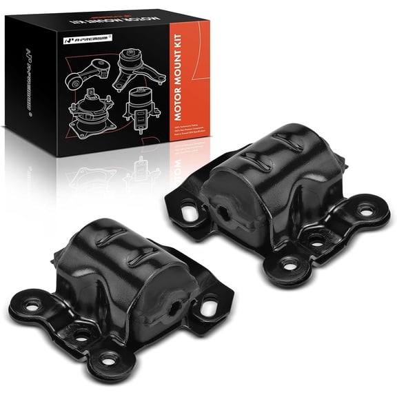 A-Premium Engine Motor Mount Kit Compatible with Chevrolet Malibu, Impala, Camaro, Caprice, Astro, C10, C1500, C20, C2500, Commercial Chassis & GMC C1500 & Pontiac, 2-PC Set
