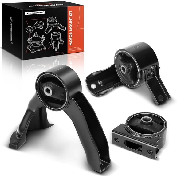 A-Premium Engine Motor Mount Kit Compatible with Jeep Compass 2007-2017, Patriot 2007-2017 & Dodge Caliber 2007-2012, 1.8L 2.0L 2.4L, 3-PC Set, Replace# 5105493AB