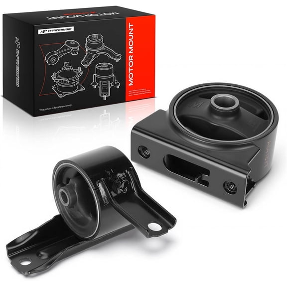 A-Premium Engine Motor Mount Kit Compatible with Jeep Compass, Patriot 2007-2017 & Mitsubishi Lancer 2008-2017, Outlander Sport 2011-2019, RVR 2011-2014 & Dodge Caliber, Naturally Aspirated, 2-PC Set