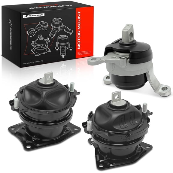 A-Premium Engine Motor Mount Set of 3 Compatible with Honda Pilot 2016-2022, Passport 2019-2022, Ridgeline 2017-2022, V6 3.5L