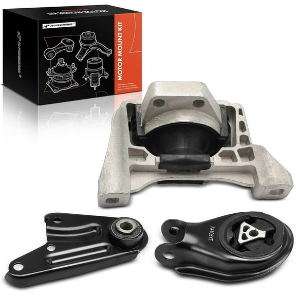 A-Premium Engine Motor Mount and Torque Strut Mount Kit Compatible with Mazda 3 2010-2013, 5 2012-2015, 3 Sport 2012-2013, 2.5L, 3-PC Set, Replace# BP4N39010D, BP4S39010D