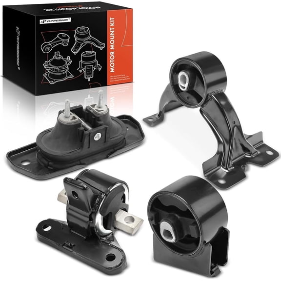 A-Premium Engine Motor Mount and Transmission Mount Kit Compatible with Dodge Journey 2011-2019, Avenger 2011-2014 & Chrysler 200 2011-2014, 3.6L, Automatic Transmission, 4-PC Set, Replace# 4766474AD