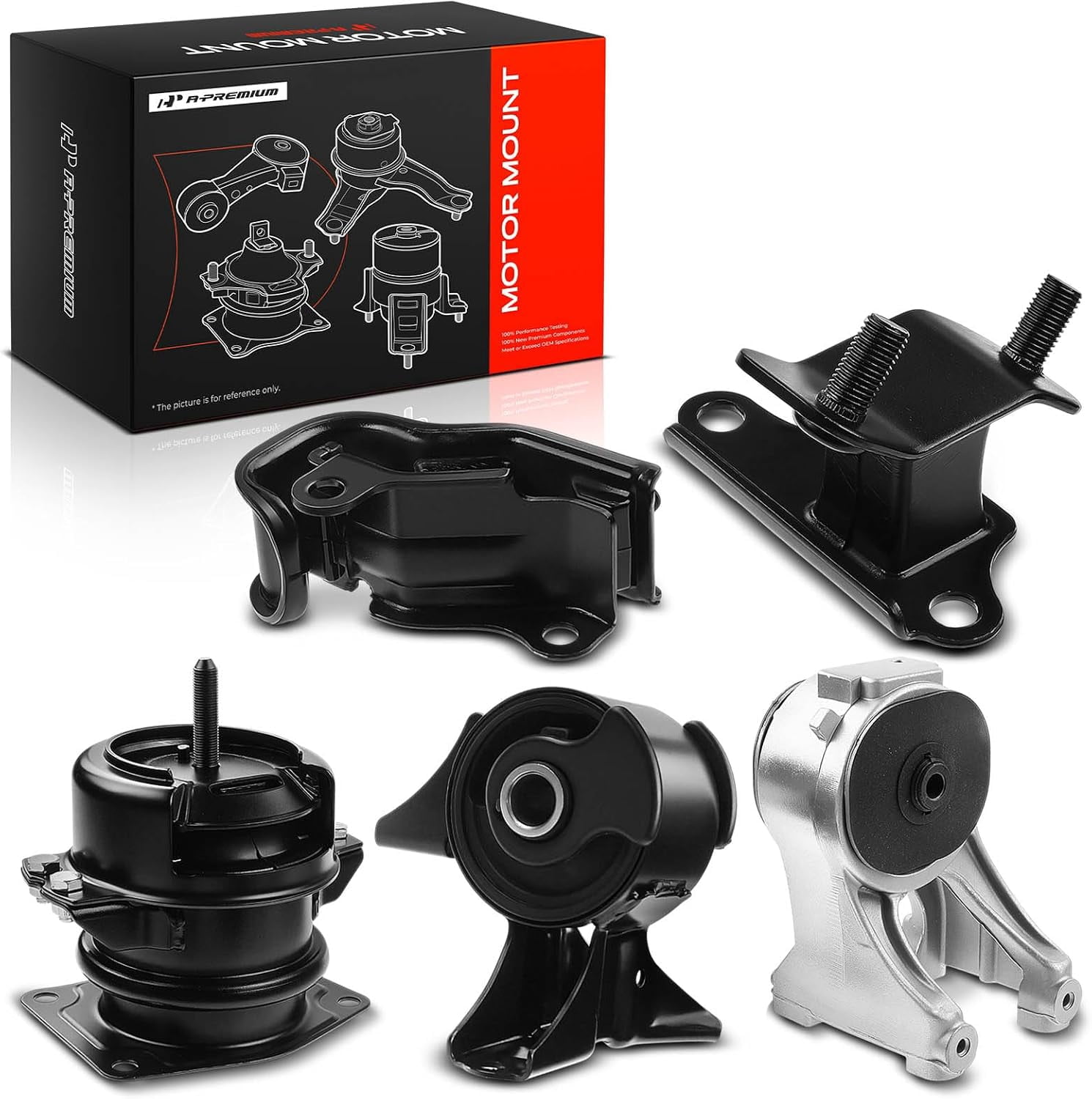 A-Premium Engine Motor Mount and Transmission Mount Set of 5