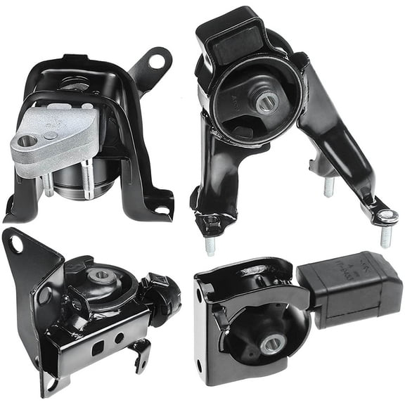 A-Premium Engine Motor and Transmission Mount Compatible with Toyota Corolla Matrix Pontiac Vibe 2003-2008 L4 1.8L Automatic Transmission A4220 A4219 A4218 A4221 4-PC Set
