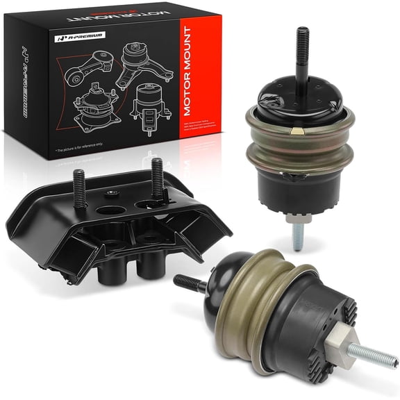 A-Premium Engine Motor and Transmission Mount Kit Compatible with Chevrolet Camaro 2010-2015 3.6L, Automatic Transmission, 3-PC Set, Replace# 92239456, 92239457