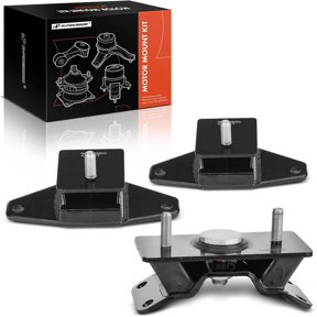 A-Premium Engine Motor and Transmission Mount Kit Compatible with Toyota Land Cruiser & Lexus LX470 1998-2007 4.7L, Automatic Transmission, 3-PC Set, Replace# 1236150120, 1236150121