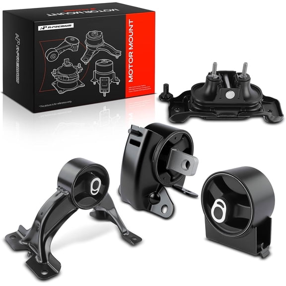 A-Premium Engine Motor and Transmission Mounts Compatible with Dodge Grand Caravan 2011-2019 & Chrysler Town & Country 2011-2016 & Ram C/V 2012-2015 & VW Routan 2011-2014, Automatic Trans 4-PC Set