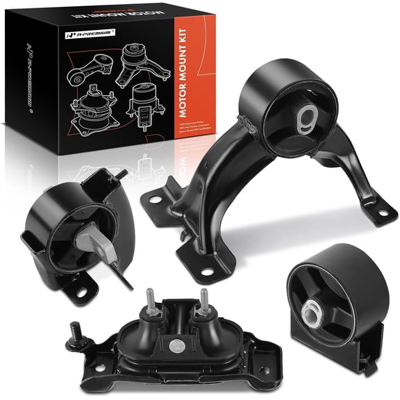 A-Premium Engine Motor and Transmission Mounts Compatible with Dodge Grand Caravan 2011-2019 & Chrysler Town & Country 2011-2016 & Ram C/V 2012-2015 & VW Routan 2011-2014, Automatic Trans 4-PC Set