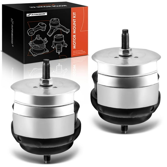 A-Premium Engine Motor and Transmission Mounts Compatible with Cadillac SRX 2004-2009 CTS 2003-2014 STS 2005-2011 2-PC Set