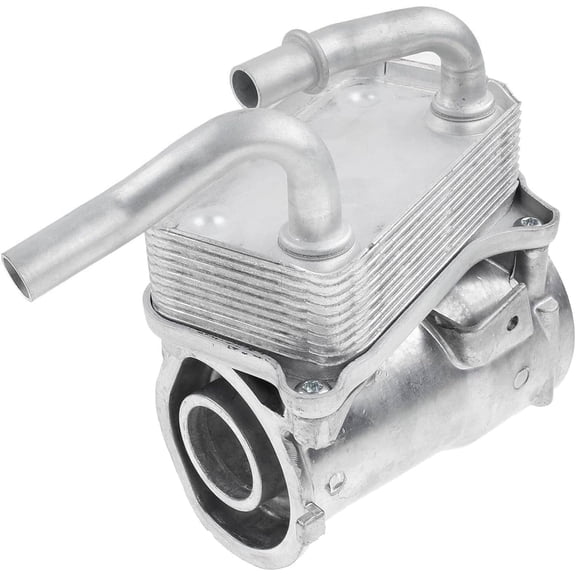 A-Premium Engine Oil Cooler Assembly Compatible with Mercedes-Benz C32 SLK32 AMG 2002-2004 C55 AMG 2005-2007 CLK55 AMG 2001-2006