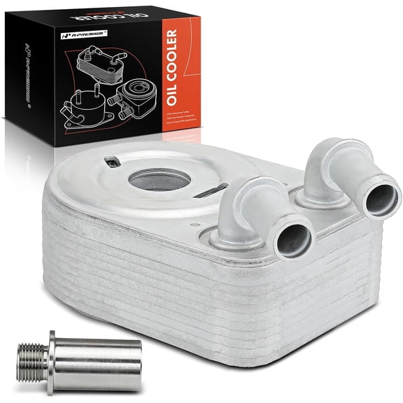 A-Premium Engine Oil Cooler Compatible with Dodge Grand Caravan 2008-2010 & Chrysler Town & Country 2008-2010, Pacifica 2007-2008, 4.0L