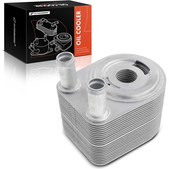 A-Premium Engine Oil Cooler Compatible with Land Rover Range Rover 2003-2009 Range Rover Sport 2006-2009 LR3 2005-2009 V8 4.4L Petrol
