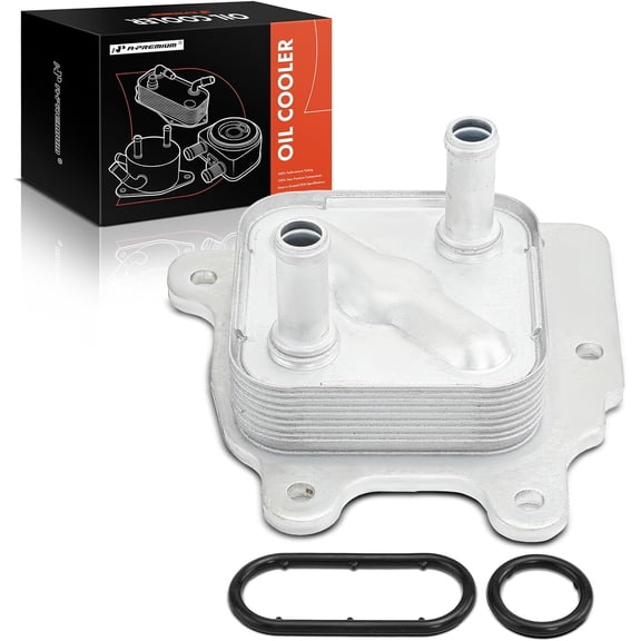 A-Premium Engine Oil Cooler Compatible with Nissan Altima 2014-2018 2.5L, Rogue 2014-2020 2.5L