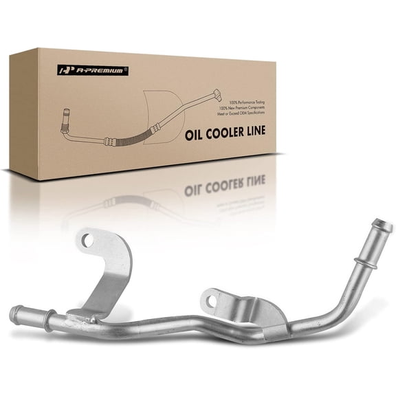 A-Premium Engine Oil Cooler Line Hose Assembly Compatible with Nissan Altima 2002-2006 Maxima 2004-2008 Murano 2003-2007 Quest 2004-2009 3.5L