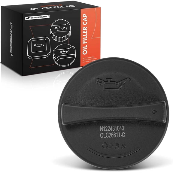 A-Premium Engine Oil Filler Cap Oil Cap Compatible with Hyundai Elantra, Sonata, Santa Fe, Accent, Tucson, Genesis, Veloster, Kona & Kia Soul, Optima, Sorento, Forte, Sportage, Rio, Sedona, Telluride