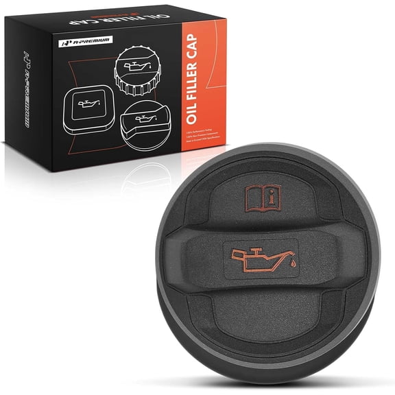 A-Premium Engine Oil Filler Cap Oil Cap | Fits Volkswagen Golf, Passat, Tiguan, Beetle, GTI, Teramont & Audi A1, A3, A4, A5, A6, A7, Q3, Q5, Q7, TT, 1.8L 2.0L