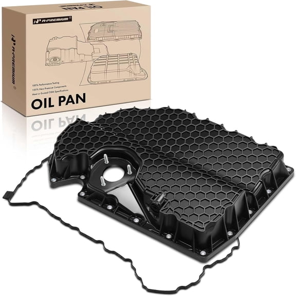 A-Premium Engine Oil Pan Compatible with Audi A3 2015-2019 S3 2015-2019 TT Volkswagen Golf GTI 1.8L 2.0L