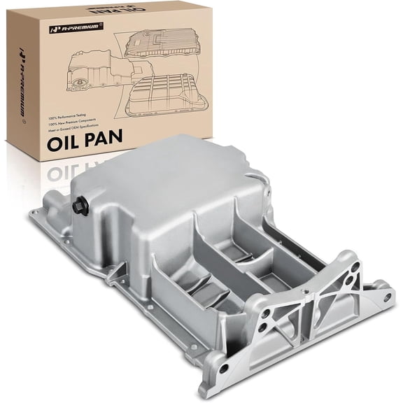 A-Premium Engine Oil Pan Replacement for Chevrolet Cobalt 05-10 Malibu 05-14 HHR 06-11 Pontiac G6 Solstice Saturn Aura Ion Sky Vue Buick LaCrosse Regal Verano
