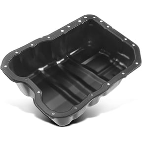 A-Premium Engine Oil Pan Sump with Drain Plug Compatible with Mitsubishi Lancer 2009-2017 Outlander 2008-2020 RVR 2014-2020 Outlander Sport/PHEV ASX 2.0L 2.4L