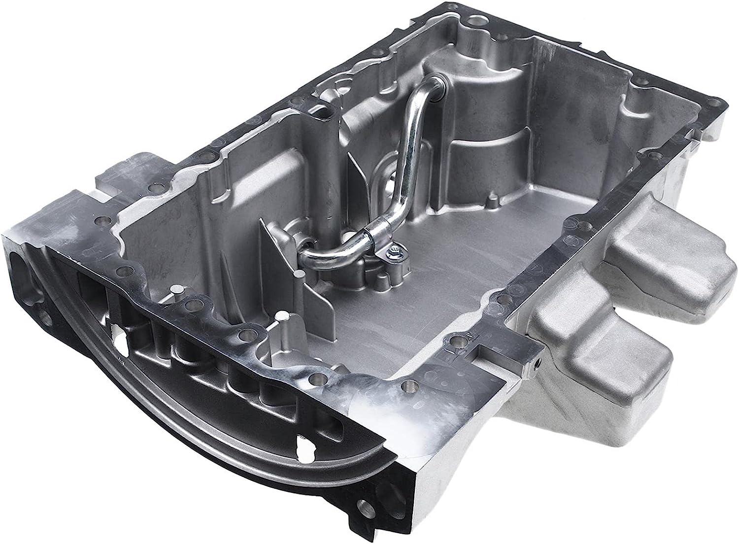 A Premium Engine Oil Pan Sump With Drain Plug Compatible With Volvo S60 