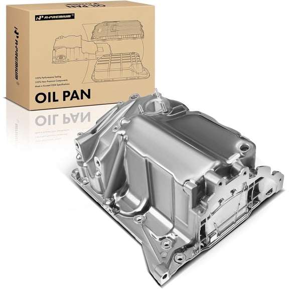 A-Premium Engine Oil Pan Sump with Drain Plug Compatible with Mini Cooper 2014-2017, Cooper Clubman 2016-2018, Cooper Countryman 2017, 1.5L Petrol