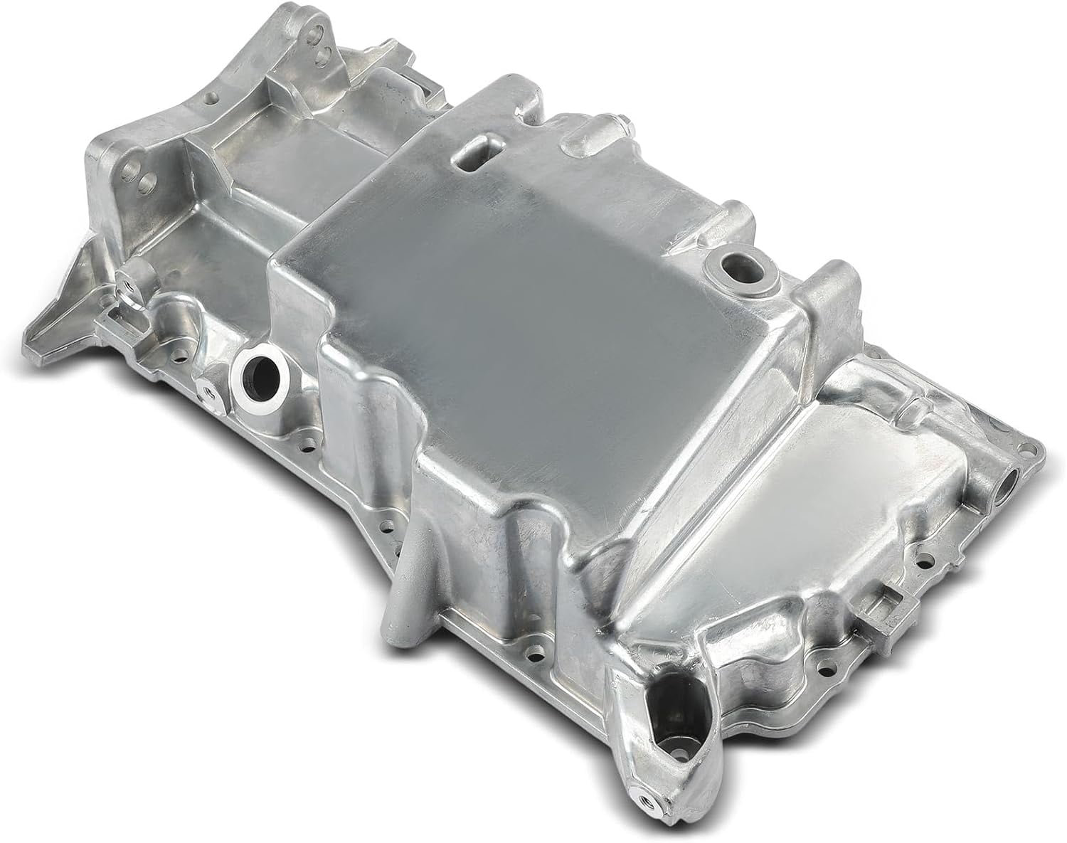 A-Premium Engine Oil Pan Sump with Drain Plug Compatible with Saab 9-3 ...