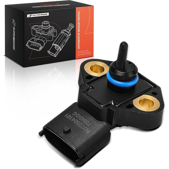 A-Premium Engine Oil Pressure Sensor [4 Pins] Compatible with Porsche Cayenne 2008-2010 4.8L, 911 2007-2013, Panamera 2010-2011/2014-2016, Boxster 2009-2016, Cayman 2009-2012/2014-2016
