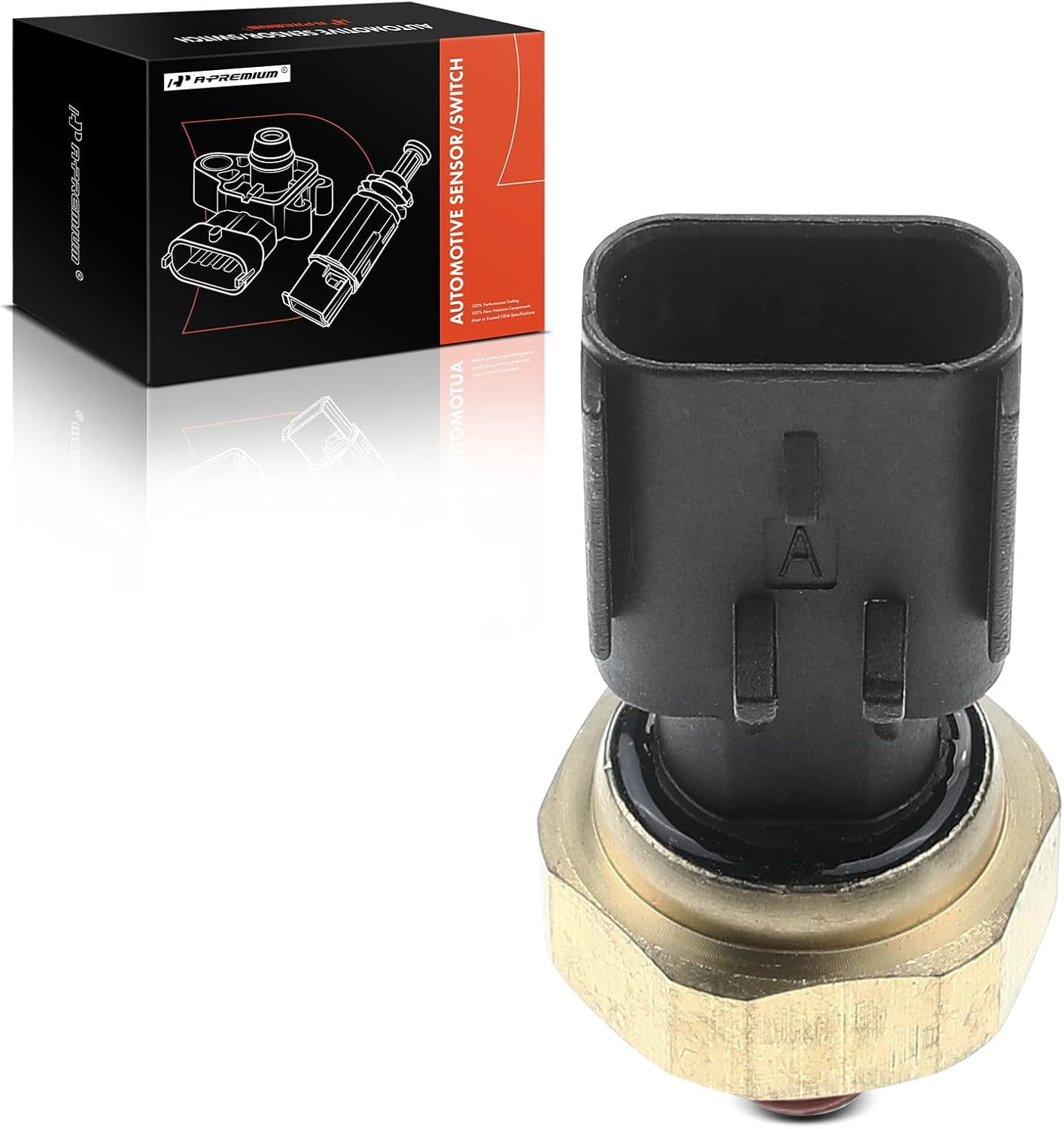 A-Premium Engine Oil Pressure Sensor Switch - 4,6,8Cyl - Compatible with Dodge, Jeep, Ram, Chrysler - Grand Cherokee 05-18, 1500 2500 3500 4500 5500, 300, Wrangler, Magnum & More - for# 05149062AA