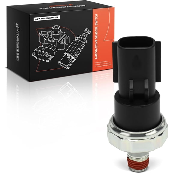 A-Premium Engine Oil Pressure Switch Sensor [1 Pin] Compatible with Jeep Grand Cherokee 2003-2010, Wrangler 2003-2006, Liberty, Commander & Dodge Ram 1500 2500 3500, Durango, Nitro & Ram & Chrysler