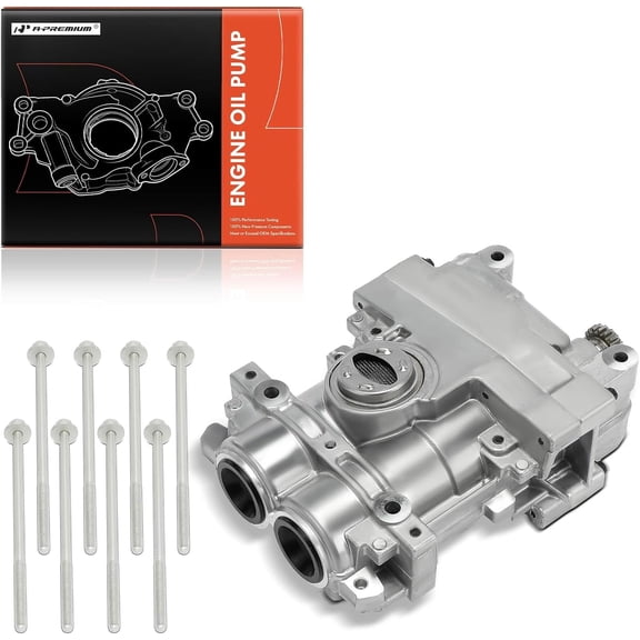 A-Premium Engine Oil Pump for 2.4L Compatible with Jeep Compass Patriot 2012-2017 & Dodge Journey 2012-2017 Avenger 2011-2014 & Chrysler 200 2011-2014 Replace# 68127987AB