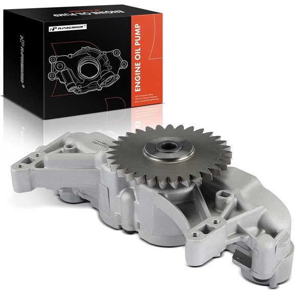 A-Premium Engine Oil Pump - Compatible with Volvo D13 Mack MP-8
