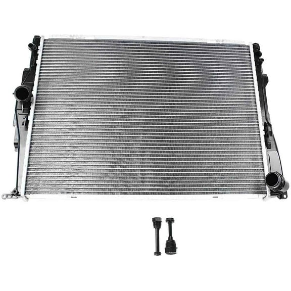 A-Premium Engine Radiator Compatible with BMW E89 E90 E91 128i 325i 325xi 328i 330i 330xi 330xi L6 3.0L N52 Manual Transmission Fits select: 2008 BMW 328 I SULEV, 2006 BMW 325 I AUTOMATIC