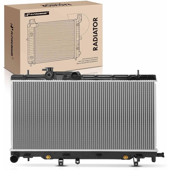 A-Premium Engine Radiator Compatible with Subaru Impreza 2002-2007 H4 2.5L Automatic Manual Transmission