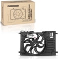 thumbnail image 1 of A-Premium Engine Radiator Cooling Fan Assembly Compatible with Ford Focus 2013-2018, Transit Connect 2014-2017, 1.6L 2.0L 2.5L, Replace# CV6Z8C607P, CV6Z8C607B, 1 of 8
