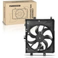 thumbnail image 1 of A-Premium Engine Radiator Cooling Fan Assembly Compatible with Nissan Versa 2012-2019, Versa Note 2014-2019, 1.6L, with Motor, Automatic CVT Transmission, 1 of 8