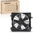 thumbnail image 1 of A-Premium Engine Radiator Cooling Fan Assembly Compatible with Acura ILX 2013-2015 & Honda Civic 2012-2015, 1.8L 2.4L, with Shroud, Left Driver Side, 1 of 8