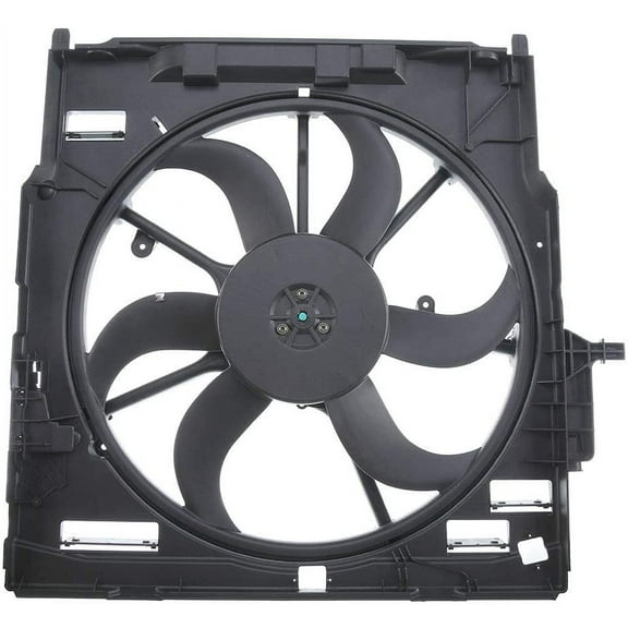 A-Premium Engine Radiator Cooling Fan Assembly Replacement for BMW X5 X6 2008-2014