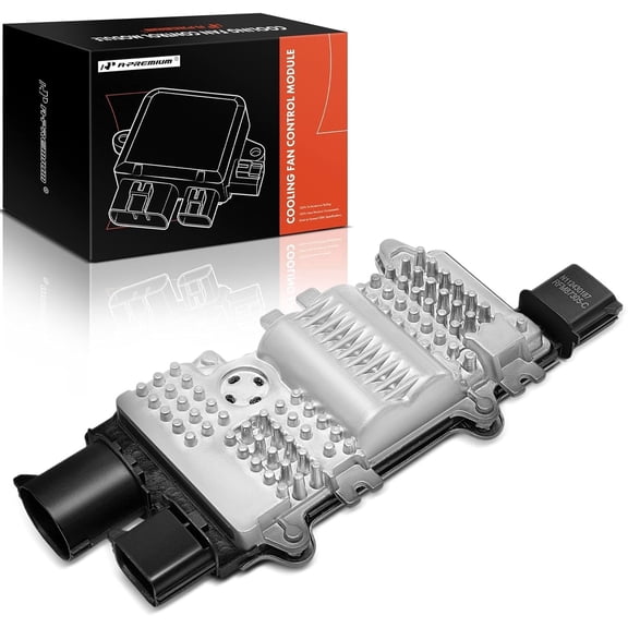 A-Premium Engine Cooling Fan Control Module Compatible with Ford & Chevrolet Models - Fusion 2006-2020, Taurus 1986-2019, Flex 2009-2019, Taurus 1986-2019, Captiva Sport 2008-2015, Replace # 01247391
