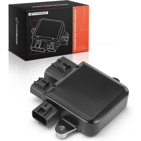A-Premium Engine Radiator Cooling Fan Control Module | Compatible with Mitsubishi Outlander 2003-2007, Lancer 2002-2007 & Mazda 6 2003-2012, MPV 2000-2006, Replace# AJ511515YA