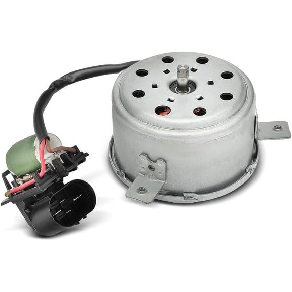 A-Premium Engine Radiator Cooling Fan Motor Compatible with Chevrolet Models - Sonic 2012-2019, 1.4L, fit 6 speed Manual transmission Only - Replace# 95018604, 95391503