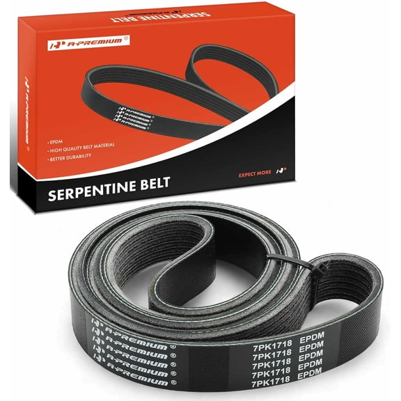 A-Premium Engine Serpentine Drive Belt Compatible with Honda, Acura, Chevrolet & GMC Cars - Accord 2018-2022, RDX 2019-2021, TSX 2009-2014, RSX 2002-2004, T6500 T7500 1997-2002
