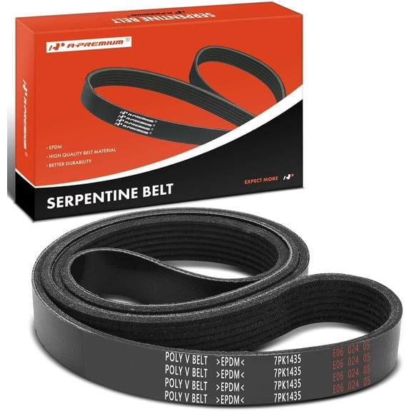 A-Premium Engine Serpentine Drive Belt Compatible with Honda CR-V CRV 2015-2016 & Acura ILX 2016-2022, L4 2.4L
