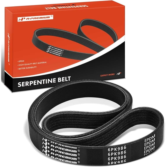A-Premium Engine Serpentine Drive Belt Compatible with Honda Civic 2001-2005, Acura EL 2001-2005, L4 1.7L