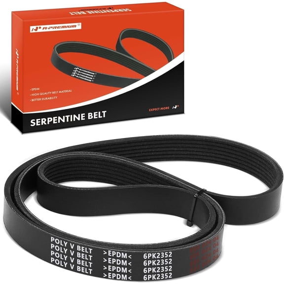 A-Premium Engine Serpentine Drive Belt Compatible with Honda Civic 2016-2023 2.0L, HR-V HRV 2023, L4 2.0L - Replace 311105BAA02