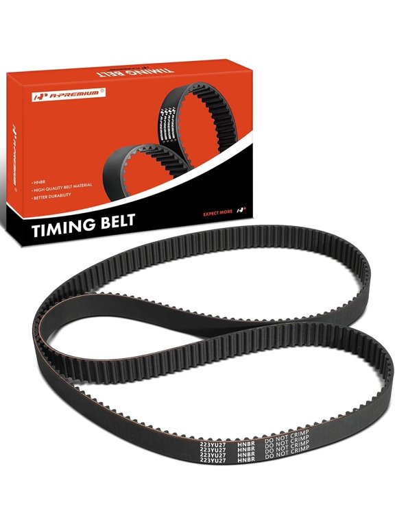 Engine Timing Belt Compatible with Subaru Outback 2000-2012, Forester 1999-2010, Impreza 1999-2011, Legacy 1999 2010-2012 & Saab 9-2X 2005-2006, 2.2L 2.5L - Replace# 13028AA181