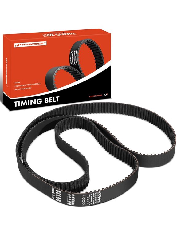 Engine Timing Belt Compatible with Subaru Outback 2005-2009, Forester 2004-2013, Impreza 2002-2014, Legacy 2005-2012, Baja 2004-2006, WRX 2012-2016, WRX STI 2013-2021 & Saab 9-2X, 2.0L 2.5L