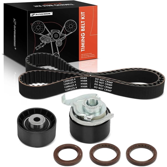 A-Premium Engine Timing Belt Kit Compatible with Ford Escape 2001-2004, Focus 2000-2004 & Mazda Tribute 2001-2004 - 2.0L