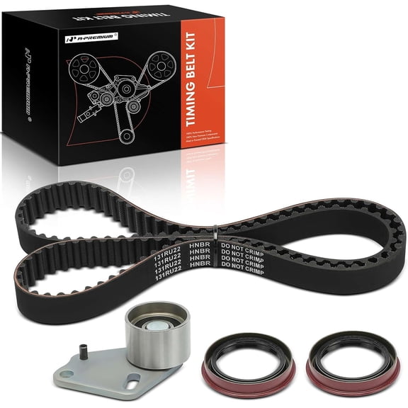 A-Premium Engine Timing Belt Kit Compatible with Ford & Mazda Cars - Ranger 1995-2001, B2300 1995-1997, B2500 1998-2001 - 2.3L 2.5L