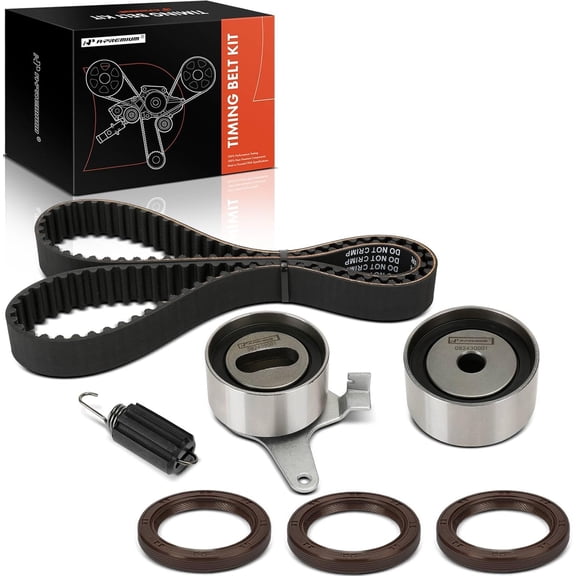A-Premium Engine Timing Belt Kit Compatible with Mazda Protege 1998 1.5L, Protege 1999-2003 1.6L
