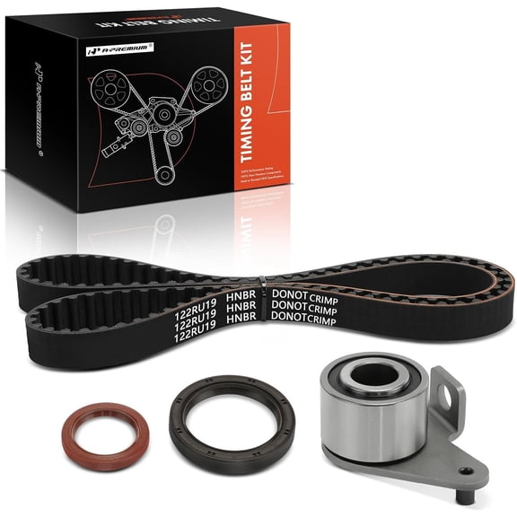 A-Premium Engine Timing Belt Kit Compatible with Volvo 240 1993-1993, 940 1993-1995 - 2.3L